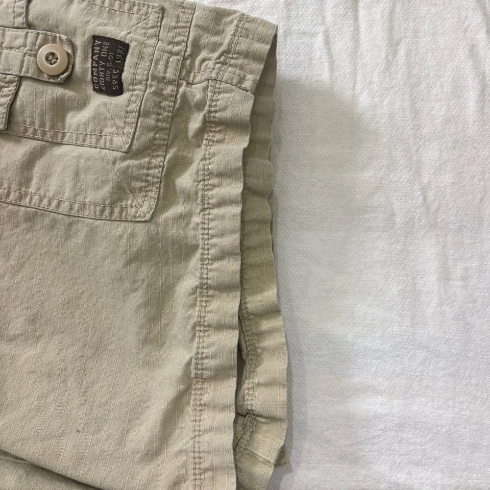 Y2K Company 81 Cargo Shorts Mens 36 Khaki Utility Skate Streetwear - Picture 11 of 14